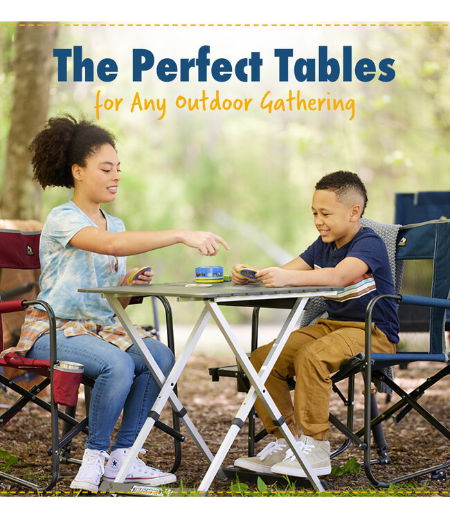 GCI Outdoor Compact Camp Table 25™Black Chrome