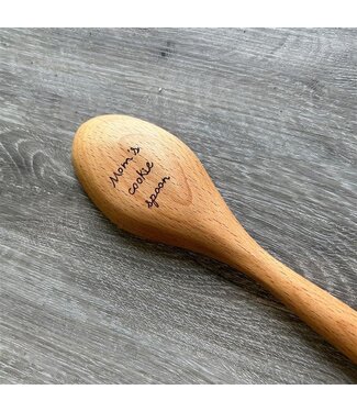 Leotto Designs (C) Mom's Cookie Spoon Wooden Spoon
