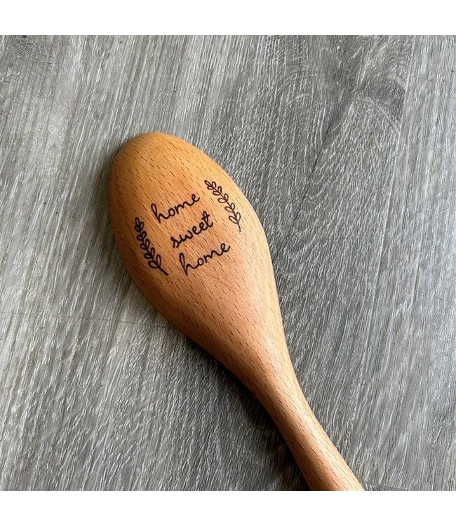 Home Sweet Home Wooden Spoon