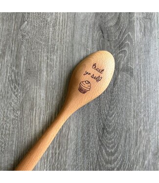 Leotto Designs (C) Treat Yo Self Wooden Spoon