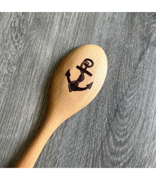 Anchor Wooden Spoon