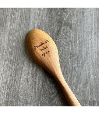 Burn It Down Woodworks (c) Grandma's Cookie Spoon Wooden Spoon