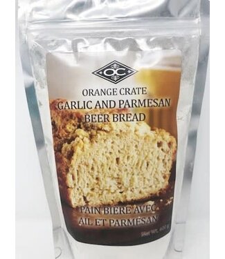 Orange Crate Food Company Garlic & Parmesan Beer Bread