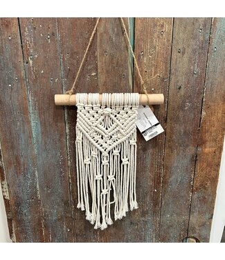 Woven Art Studios (C) Small Macrame wall hanging