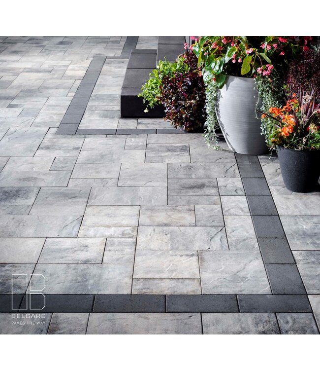 Belgard Origins 12 3-Piece Modular Paver (Slate Textured Finish) (Price per Pallet Layer - 12 SqFt)
