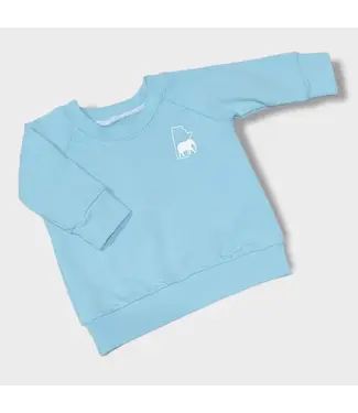 PKCo. (C) Kids Crewneck - Baby Blue | 9-12 Months