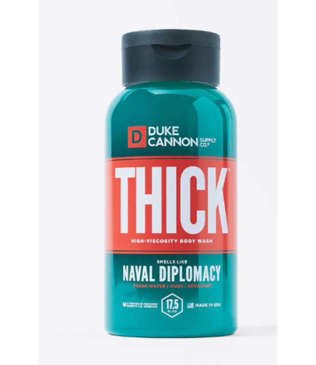 THICK High-Viscosity Body Wash - Naval Diplomacy 17.5 oz.