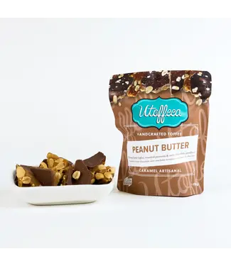 Utoffeea Utoffeea Peanut Butter Toffee 135g