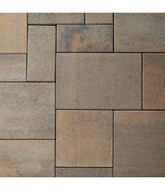 Belgard River Rock Grana 3-Piece (Smooth) Modular System (Price per Pallet Layer - 12.7 SqFt)