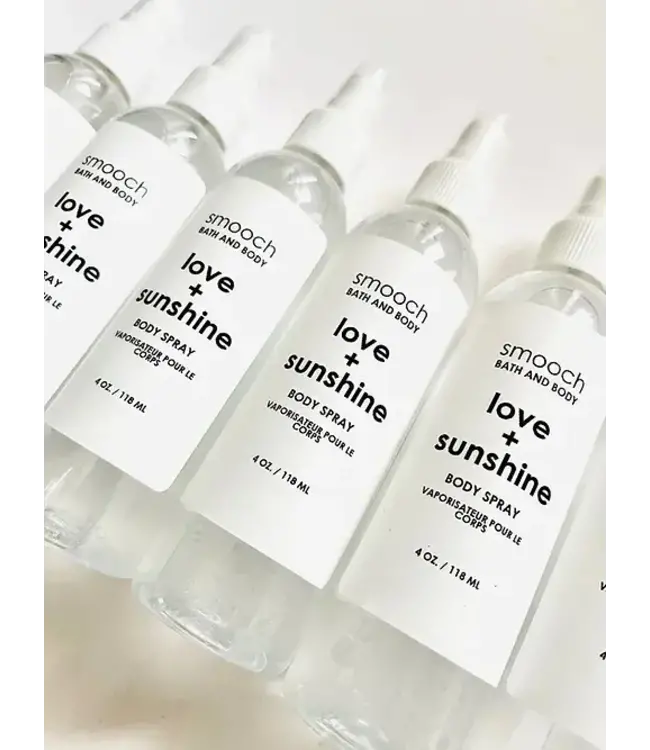 Smooch Body Spray - Love + Sunshine