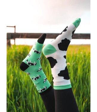 Friday Sock Co. Women's Cow Spots Socks