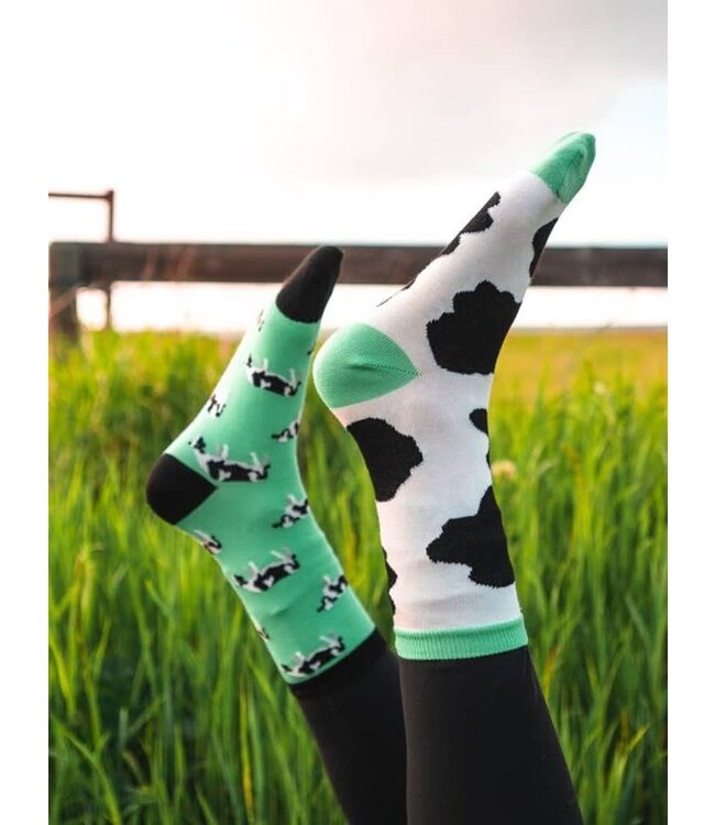 Women's Cow Spots Socks