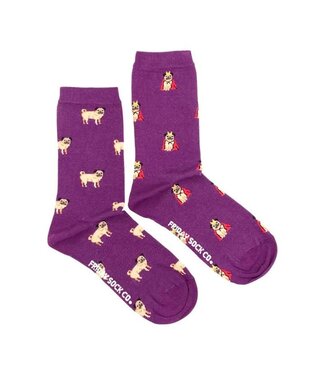 Friday Sock Co. Women's Pug Dog Socks
