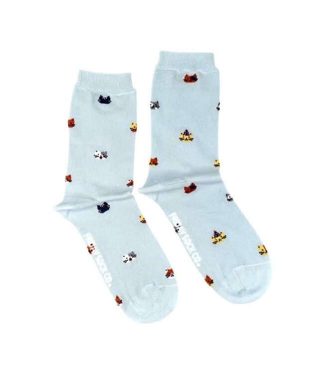 Women's Tiny Cat Party Socks