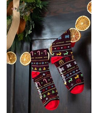 Friday Sock Co. Women's Ugly Christmas Socks