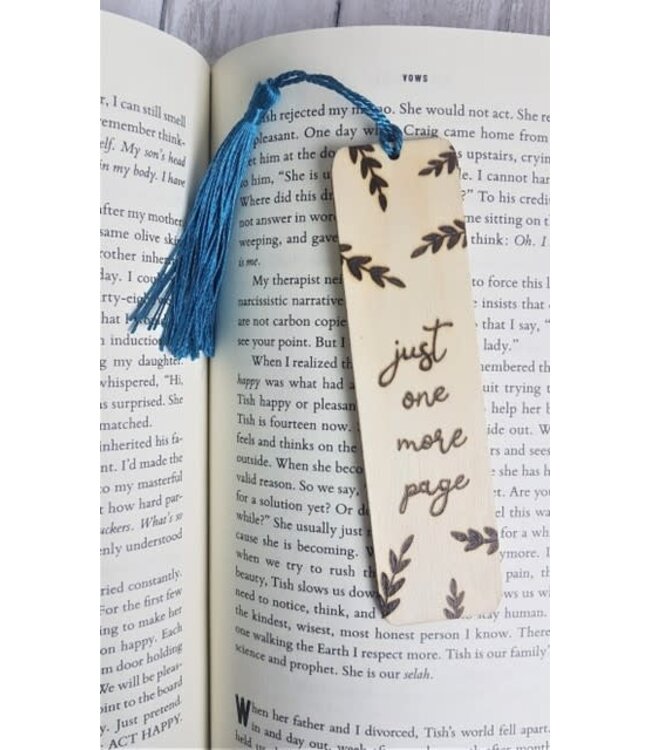 Wood Bookmark