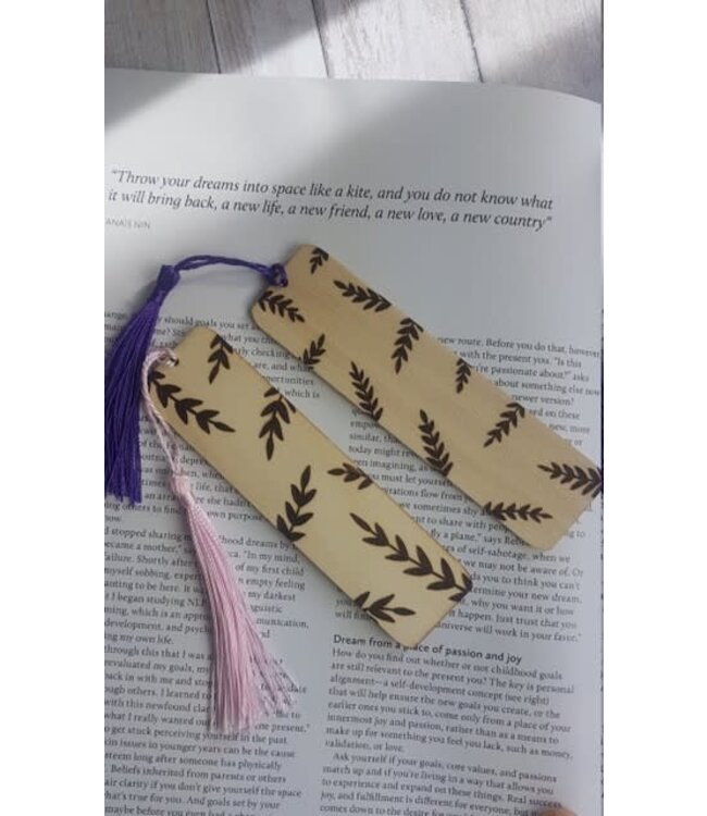 Wood Bookmark