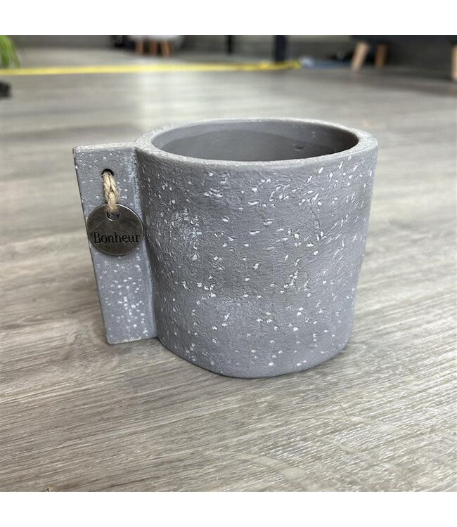 Keystone Cement Pot 13.5x11x10cm