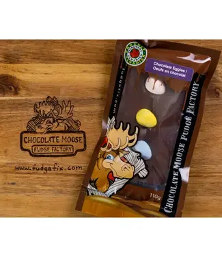 Chocolate Moose Fudge Factory Fudge - Chocolate Eggie 110g