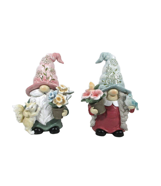 Happy Gnome Couple - Single