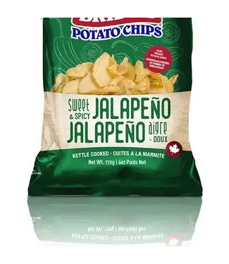 Covered Bridge Covered Bridge Sweet & Spicy Jalapeno Chips 170g