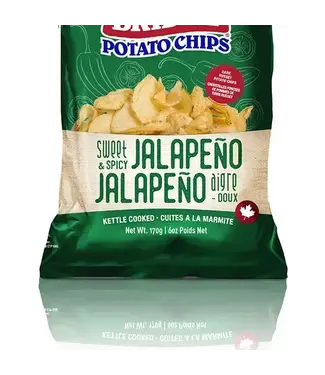 Covered Bridge Sweet & Spicy Jalapeno Chips 170g