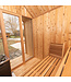 Pure Cube Hudson Sauna - Knotty Red Cedar