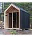 Leisurecraft Pure Cube Hudson Sauna - Knotty Red Cedar