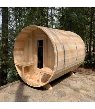 Leisurecraft Canadian Timber Serenity Barrel Sauna