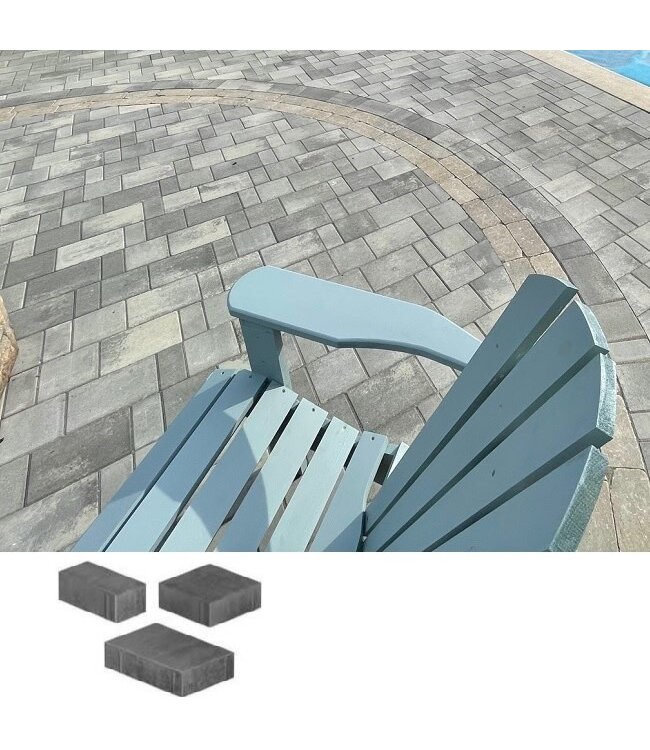 Belgard Dimensions6 3-Piece System (Smooth Finish) (Price per Pallet Layer - 12 SqFt)