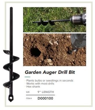 Holland Greenhouse Garden Auger Drill Bit