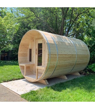 Leisurecraft Canadian Timber Tranquility Barrel Sauna