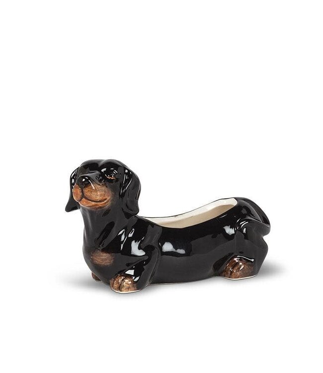 Sm Dachshund Planter - 6"L