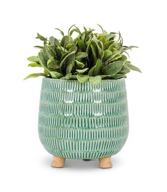 Abbott Collection Md Grn Belly Planter - 5"
