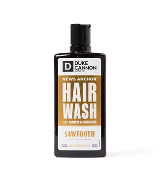 Duke Cannon Sawtooth 2-in-1 Hair Wash Sulfate Free