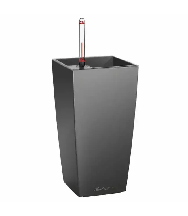LECHUZA MINI-CUBI & MAXI-CUBI Poly Resin Tall Table Planter