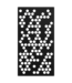 Sunbelly Standard Privacy Screen | Honeycomb Black 38"x68"