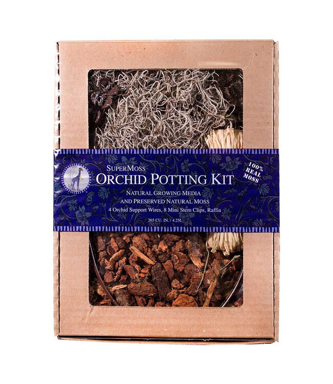 Orchid Potting Kit - Spanish Natural 4 O