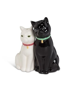 Abbott Collection Cuddling Cat Salt & Pepper Shaker