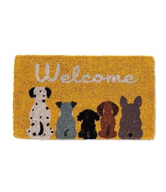 Abbott Collection Dog "Welcome" Doormat