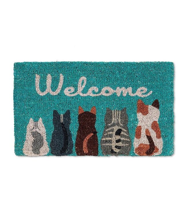 Cat "Welcome" Doormat