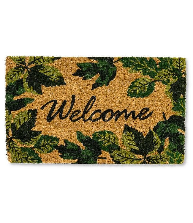 Leafy Welcome Doormat