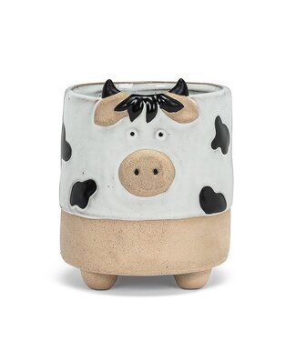 Abbott Collection Large Cow on Legs Planter