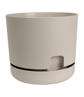 OASIS 8" Self-Watering Planter with Saucer Mocha
