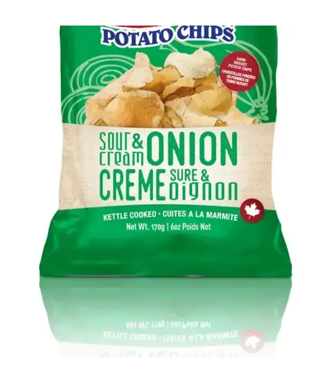 Covered Bridge Sour Cream & Onion 170g