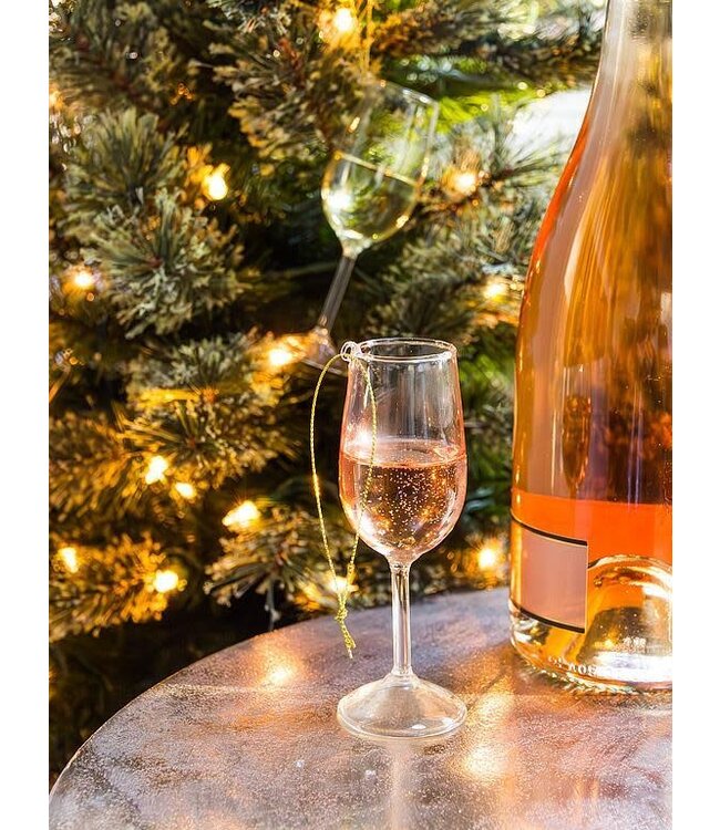 Glass of White Wine Ornament