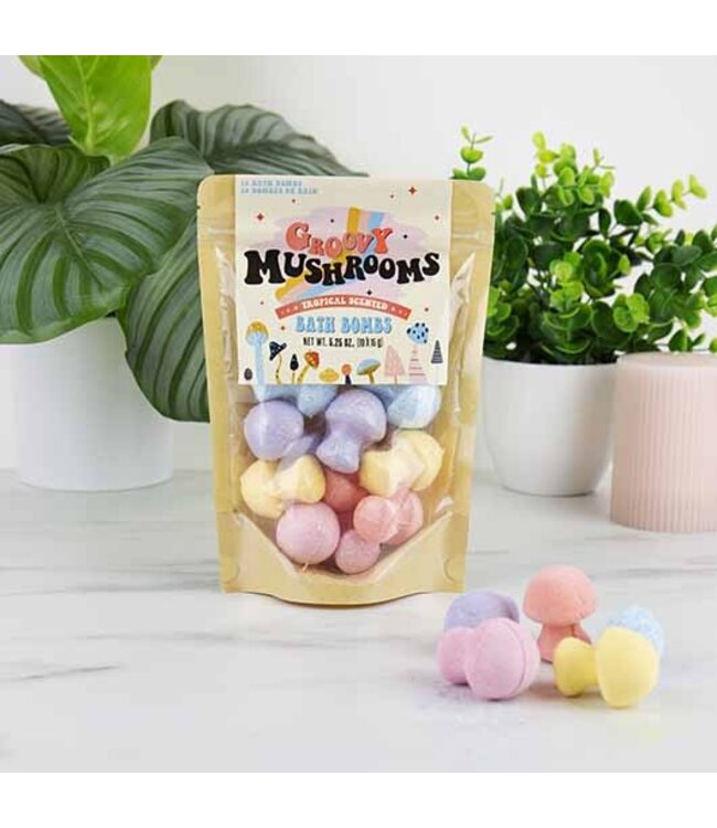 Groovy Mushrooms Bath Bombs