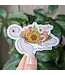 Good Things Are Coming Turtle Vinyl Sticker