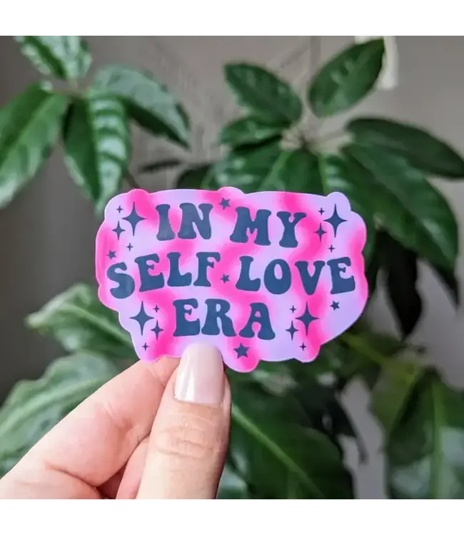 In My Self Love Era Vinyl Sticker