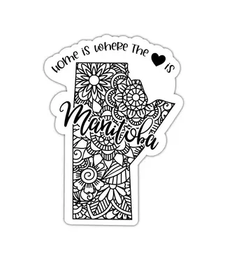Moonlit Creations Manitoba Canada Vinyl Sticker